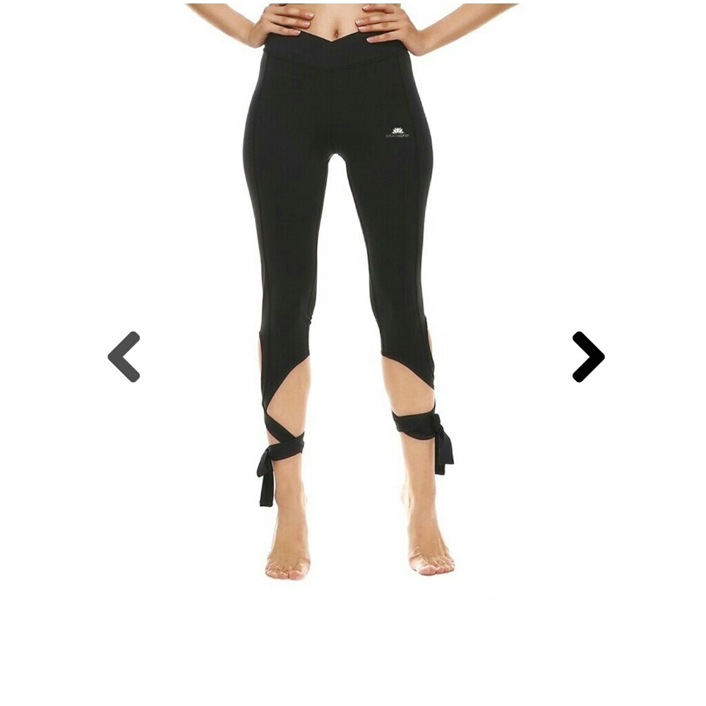 Brand new ballerina tie up leggings